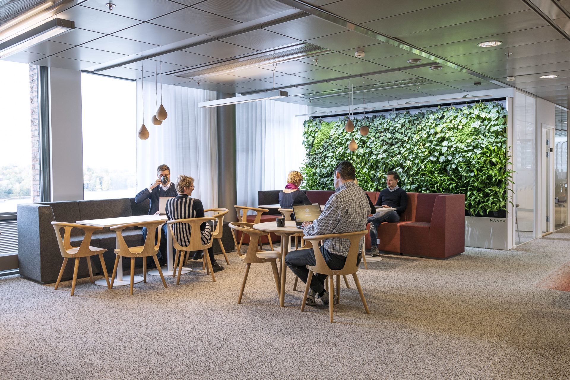 POINT sofas at Kolster office - INTO the Nordic Silence