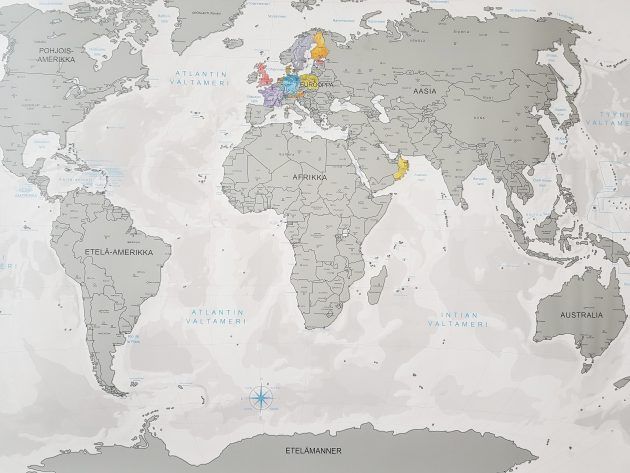 Maps about INTO taking over the world - INTO the Nordic Silence