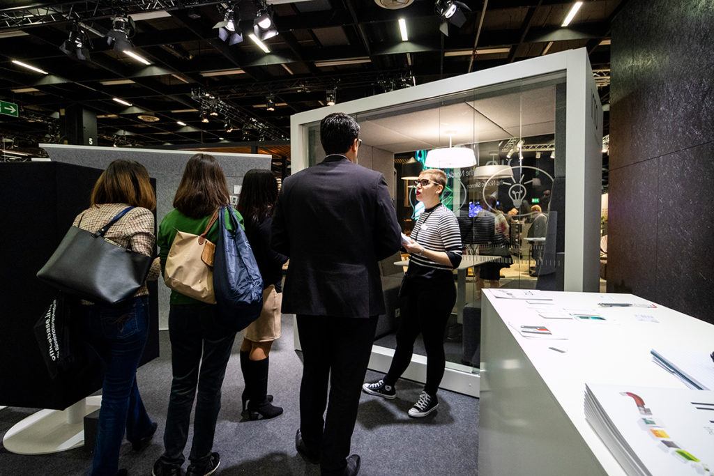 thank you for visiting our stand at Orgatec - INTO the Nordic Silence