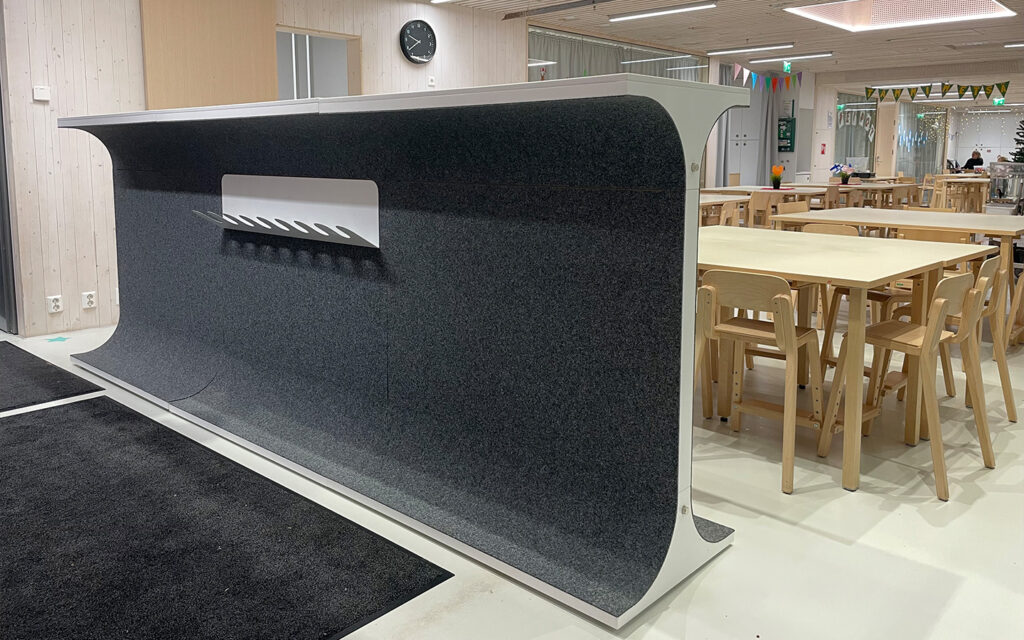 MUR D'HISTOIRE EN BAS dans l'école maternelle de Hope Valley