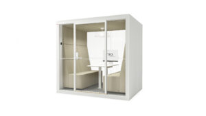 POD ROLL GLASS valkoinen