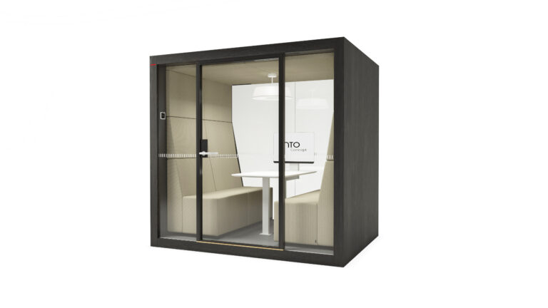 POD ROLL GLASS äänieristetty neuvottelutila